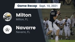 Recap: Milton  vs. Navarre  2021