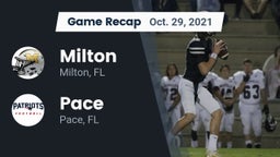 Recap: Milton  vs. Pace  2021