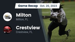 Recap: Milton  vs. Crestview  2023