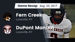 Recap: Fern Creek  vs. DuPont Manual  2017