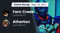 Recap: Fern Creek  vs. Atherton  2017