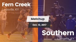 Matchup: Fern Creek vs. Southern  2017