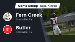 Recap: Fern Creek  vs. Butler  2018