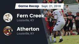 Recap: Fern Creek  vs. Atherton  2018