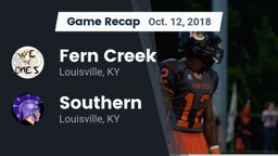 Recap: Fern Creek  vs. Southern  2018