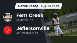 Recap: Fern Creek  vs. Jeffersonville  2019