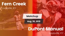 Matchup: Fern Creek vs. DuPont Manual  2019