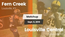 Matchup: Fern Creek vs. Louisville Central  2019