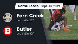 Recap: Fern Creek  vs. Butler  2019