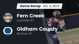 Recap: Fern Creek  vs. Oldham County  2019