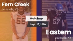 Matchup: Fern Creek vs. Eastern  2020