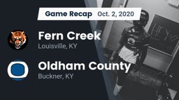 Recap: Fern Creek  vs. Oldham County  2020