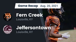Recap: Fern Creek  vs. Jeffersontown  2021