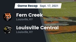 Recap: Fern Creek  vs. Louisville Central  2021