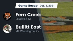 Recap: Fern Creek  vs. Bullitt East  2021