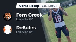 Recap: Fern Creek  vs. DeSales  2021