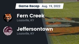 Recap: Fern Creek  vs. Jeffersontown  2022