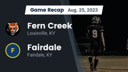 Recap: Fern Creek  vs. Fairdale  2023