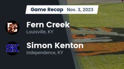 Recap: Fern Creek  vs. Simon Kenton  2023