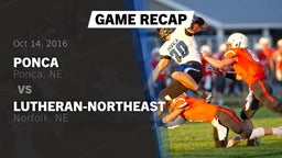 Recap: Ponca  vs. Lutheran-Northeast  2016