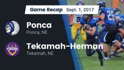 Recap: Ponca  vs. Tekamah-Herman  2017