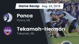Recap: Ponca  vs. Tekamah-Herman  2018