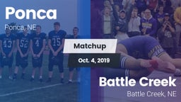 Matchup: Ponca  vs. Battle Creek  2019