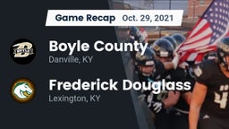 Recap: Boyle County  vs. Frederick Douglass 2021