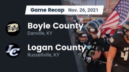 Recap: Boyle County  vs. Logan County  2021