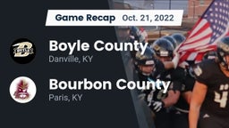 Recap: Boyle County  vs. Bourbon County  2022