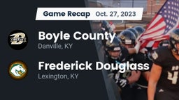 Recap: Boyle County  vs. Frederick Douglass 2023