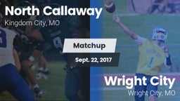 Matchup: North Callaway High vs. Wright City  2017