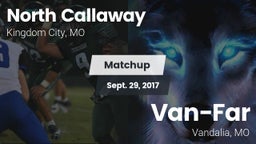 Matchup: North Callaway High vs. Van-Far  2017