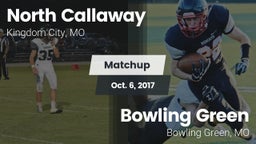 Matchup: North Callaway High vs. Bowling Green  2017