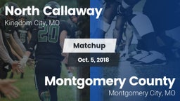 Matchup: North Callaway High vs. Montgomery County  2018