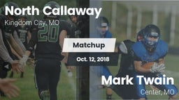 Matchup: North Callaway High vs. Mark Twain  2018
