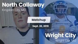 Matchup: North Callaway High vs. Wright City  2019