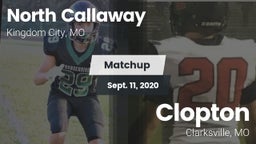Matchup: North Callaway High vs. Clopton   2020