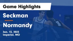 Seckman  vs Normandy  Game Highlights - Jan. 13, 2023