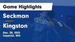 Seckman  vs Kingston   Game Highlights - Dec. 28, 2023
