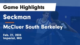 Seckman  vs McCluer South Berkeley  Game Highlights - Feb. 21, 2024