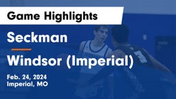 Seckman  vs Windsor (Imperial)  Game Highlights - Feb. 24, 2024