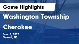 Washington Township  vs Cherokee  Game Highlights - Jan. 3, 2020