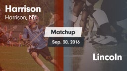 Matchup: Harrison  vs. Lincoln 2016