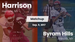 Matchup: Harrison  vs. Byram Hills  2017