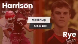 Matchup: Harrison  vs. Rye  2018