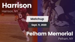 Matchup: Harrison  vs. Pelham Memorial  2020
