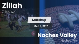 Matchup: Zillah  vs. Naches Valley  2017