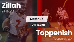 Matchup: Zillah  vs. Toppenish  2018