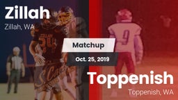 Matchup: Zillah  vs. Toppenish  2019